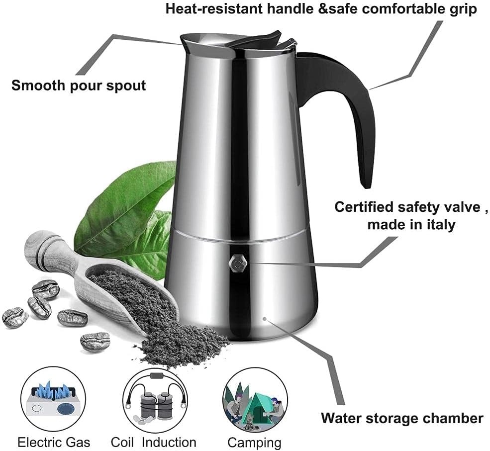 Moka Pot - 4 Cup 700ML