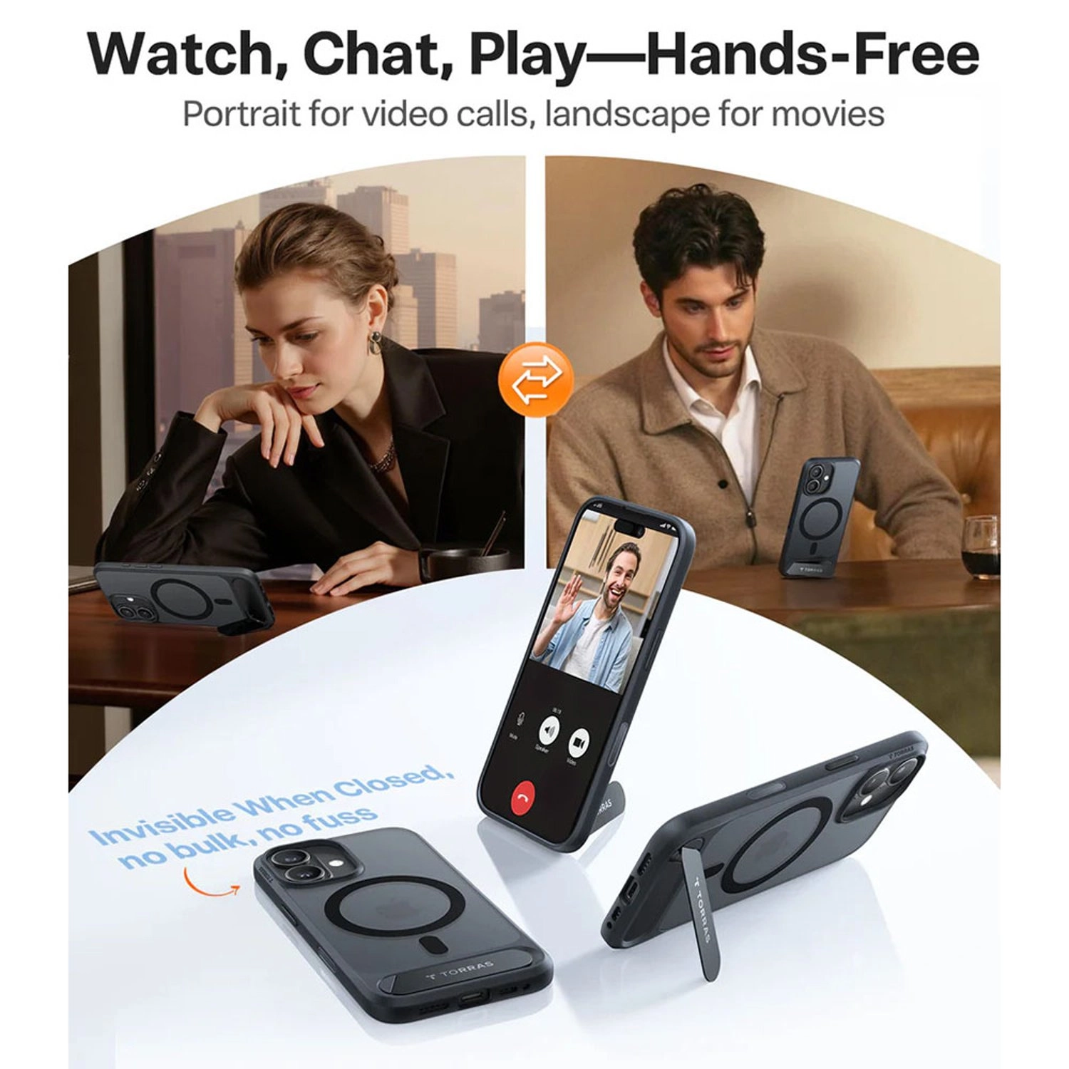 Pstand Series Case with MagSafe for iPhone 17