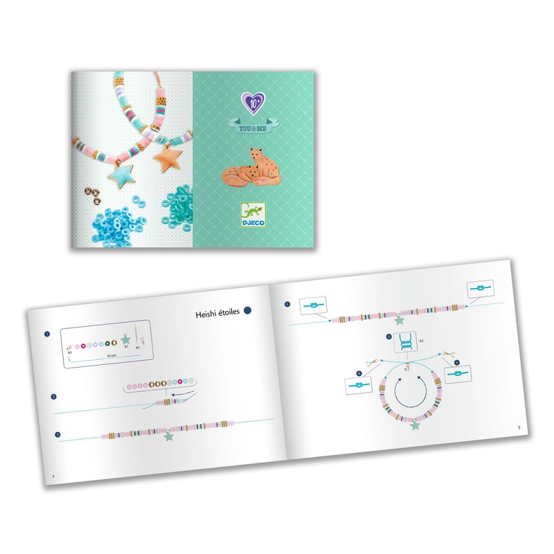 You & Me Star Heishi Bracelet Kit