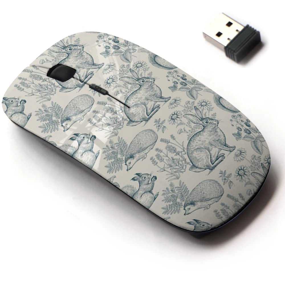 2.4G Cute Pattern Mouse - USB