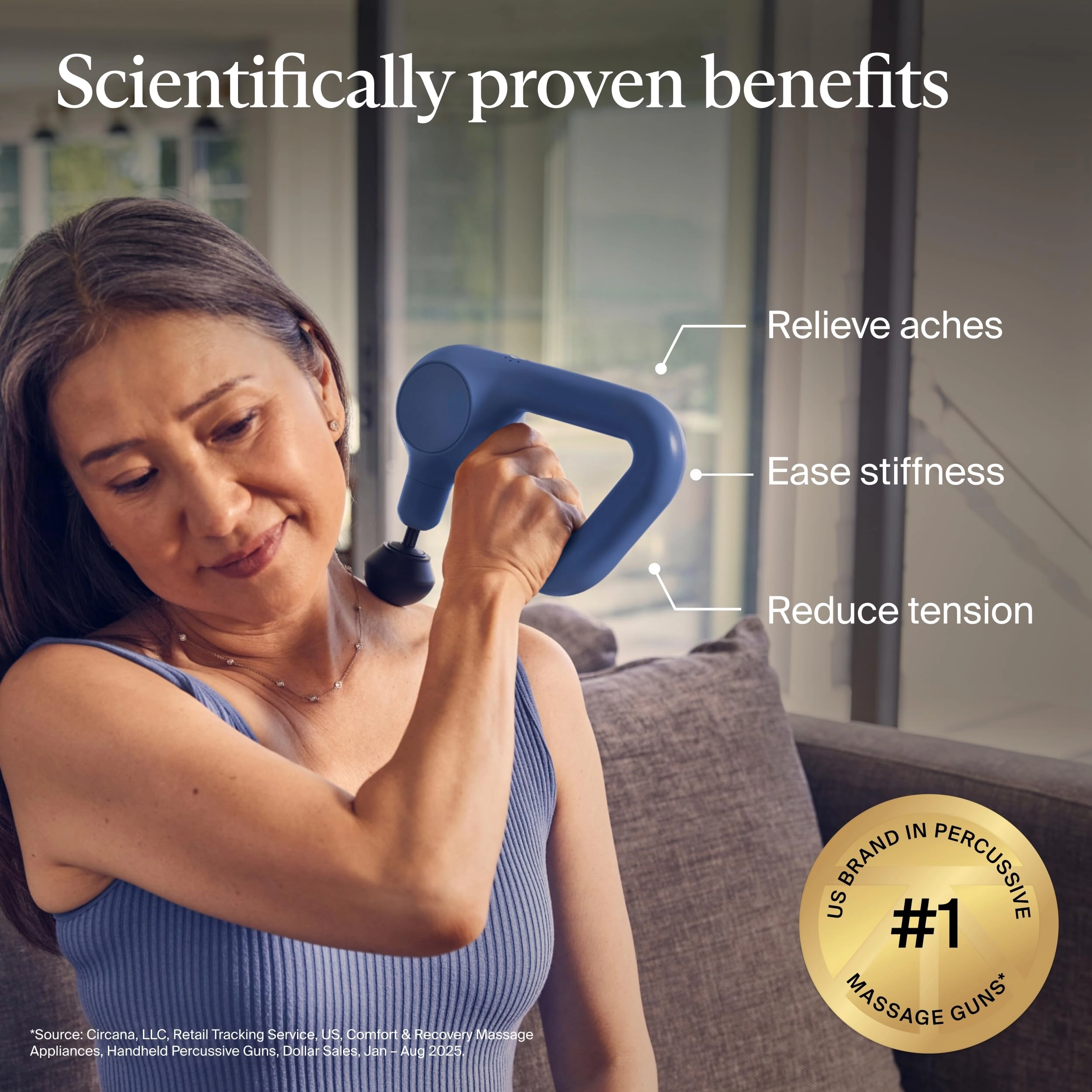 Relief Massage Gun - 3-speed