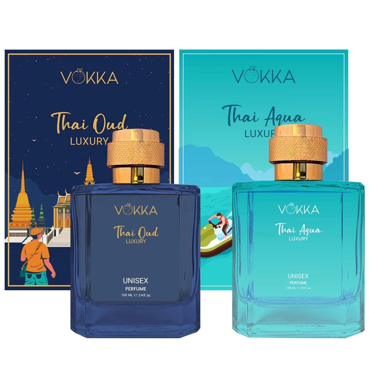 LAVNOR INDIA PVT. LTD.A-2/2-1, SITE - B, SURAJPUR INDUSTRIAL AREA, GREATER NOIDA, UTTAR PRADESH Thai Oud - Eau de Parfum 100ml + Thai Aqua - Eau de Parfum 100ml