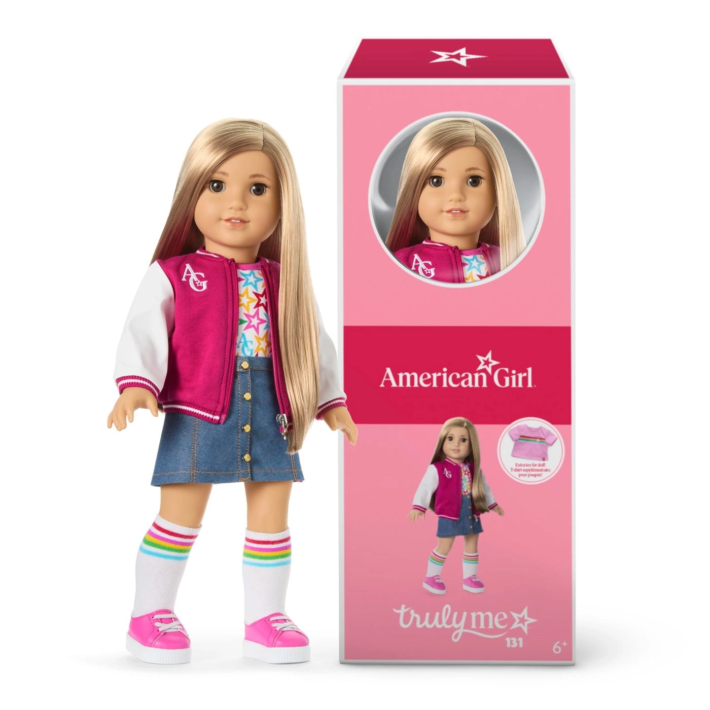 American Girl Truly Me - 18inch LighttoMedium Skin Straight Blonde Hair Ages 6+