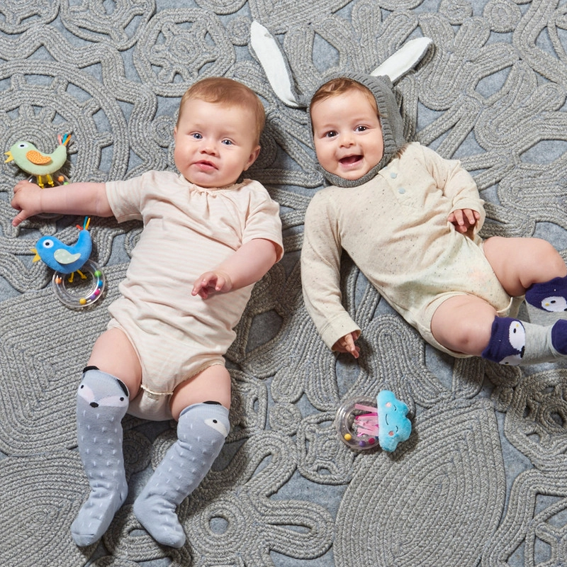 Cheerful Cloud Rattle - 0 month