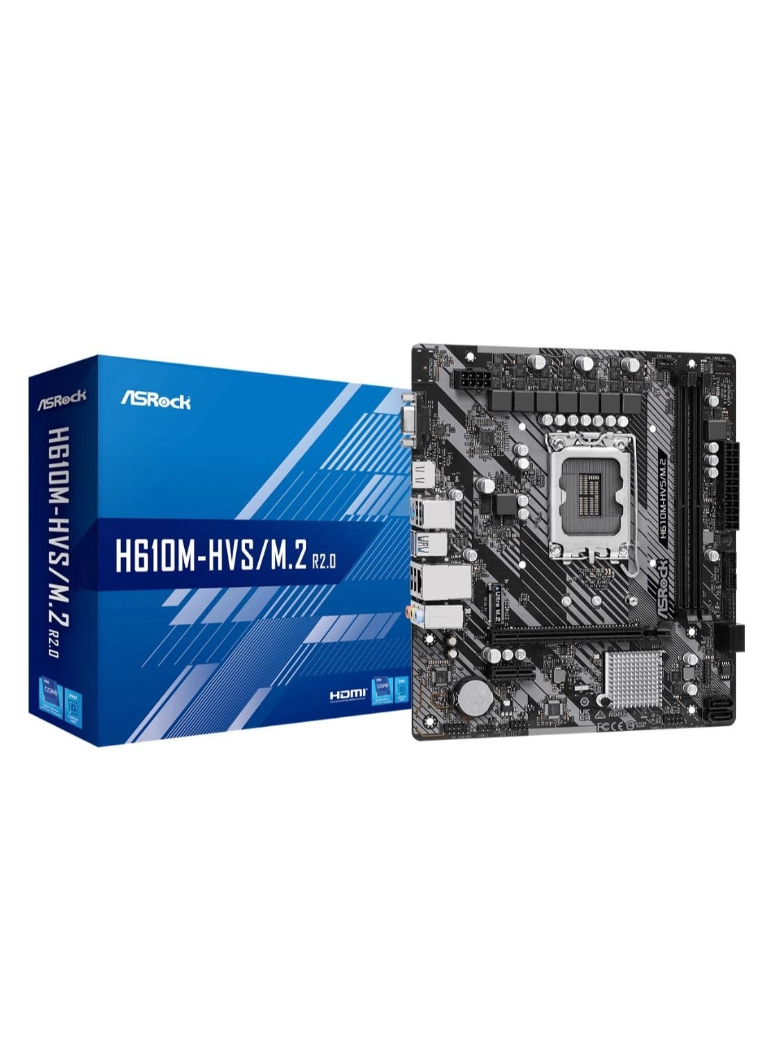 Asrock H610M-HVS/M.2 R2.0 - M-ATX LGA1700