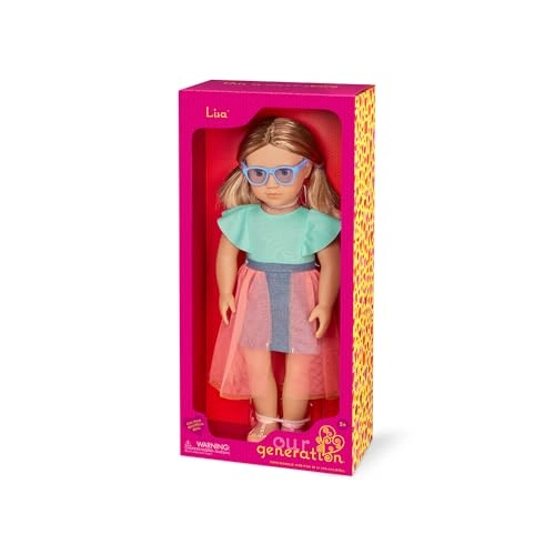 Lisa Doll - 18-inch Denim And Tulle Skirt Outfit Ages 3+