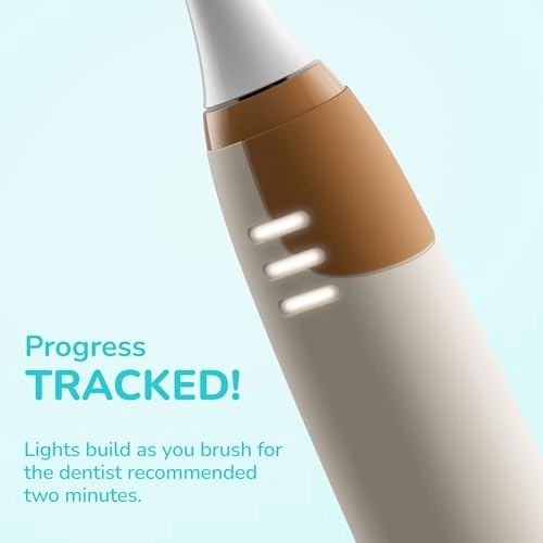 Sonic Kids Rechargeable Toothbrush - 3 Brushing Modes Over 5 Weeks Battery Life