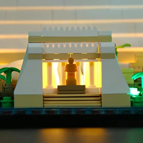 LED Lighting Kit - Compatible with Lego 21058 Lights Only