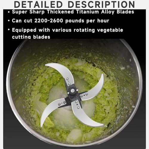 Vegetable Chopper - 550W/750W/1000W