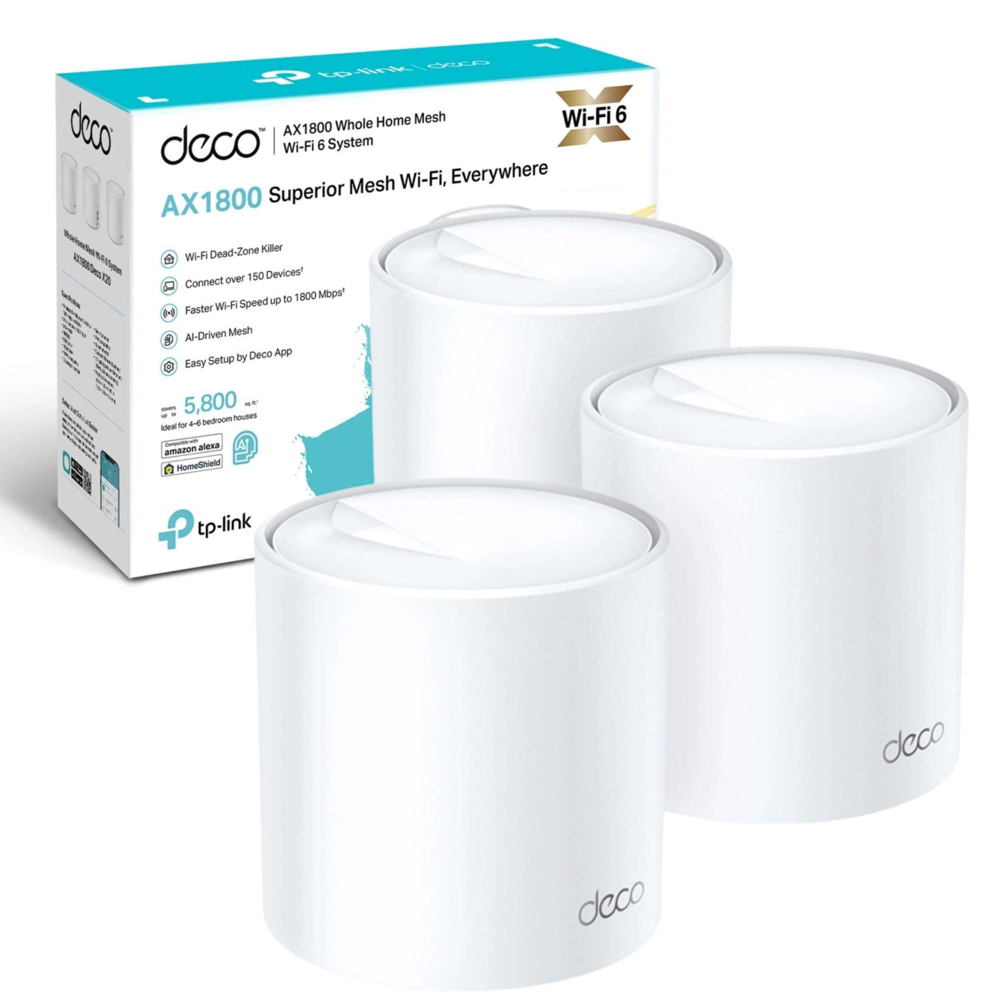 TP-Link Deco X20 - WiFi 6 Pack