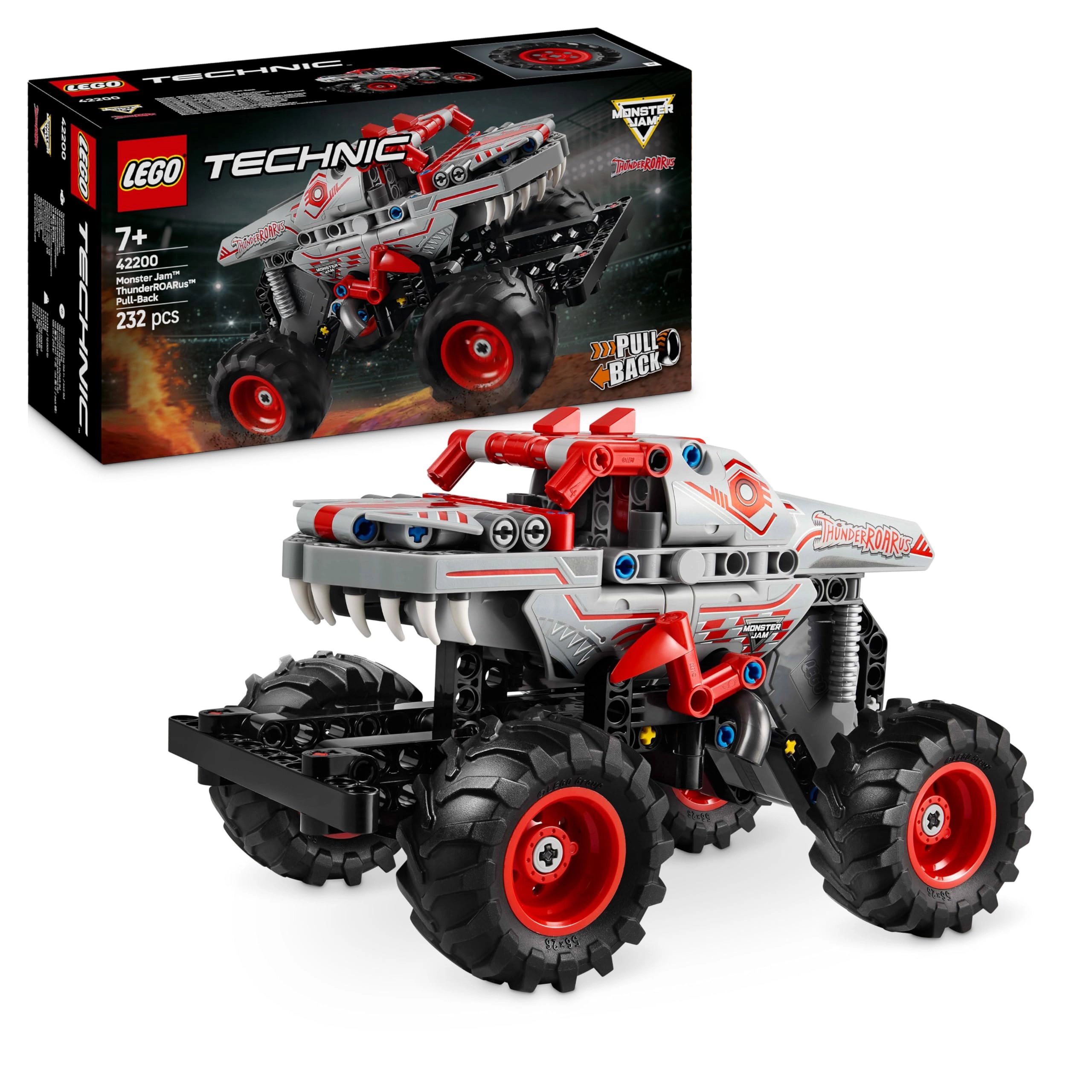 ThunderROARus - Pull-back truck 7+