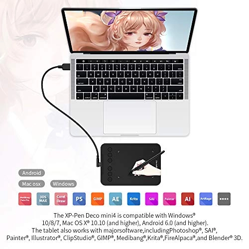 Deco mini4 - 101.6 x 76.2 mm 8192 Levels