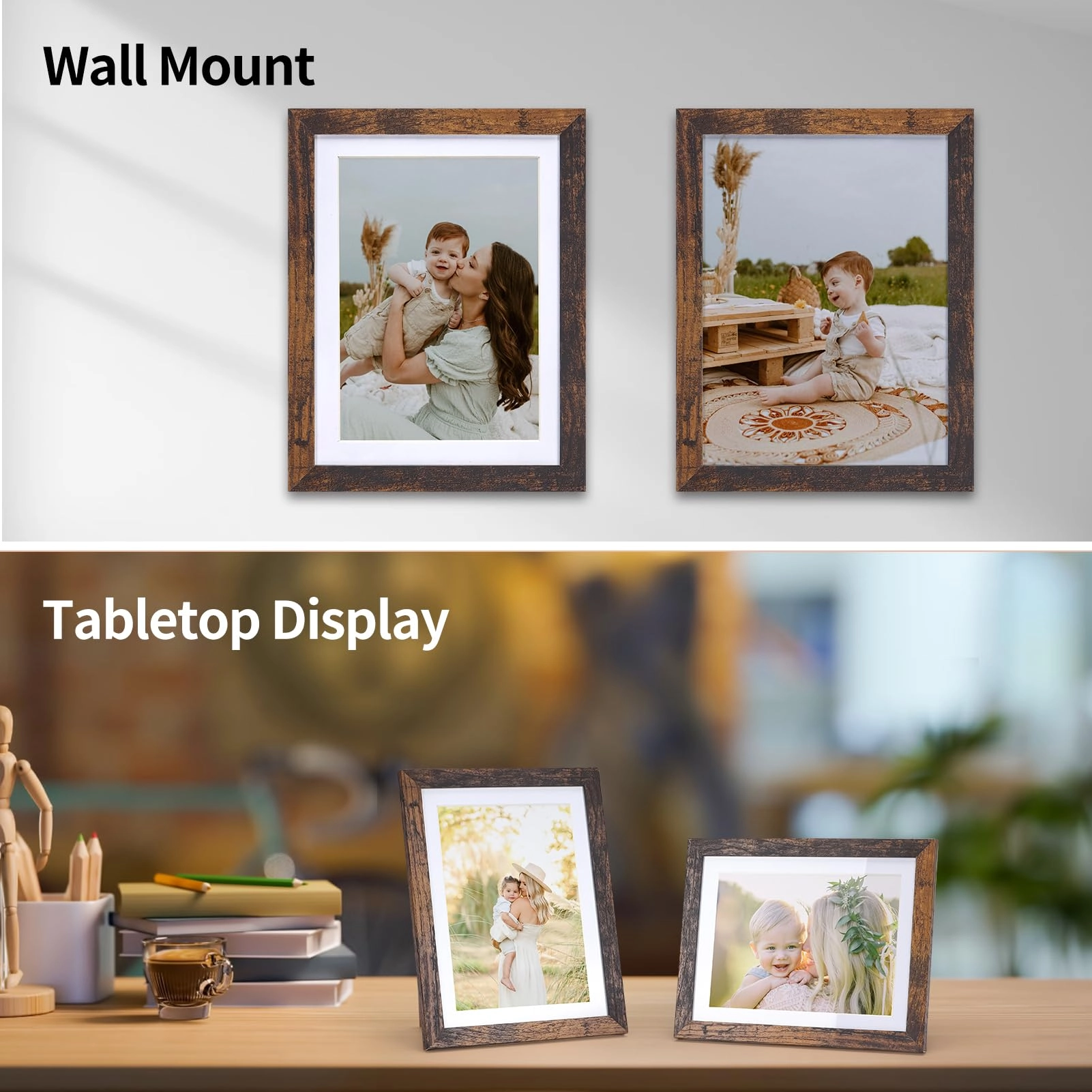 Photo Frames - 4x6/5x7 Pack
