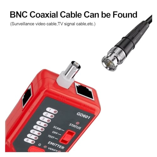 Network Cable Tester - 3in1 Multimeter Visual Fault Locator