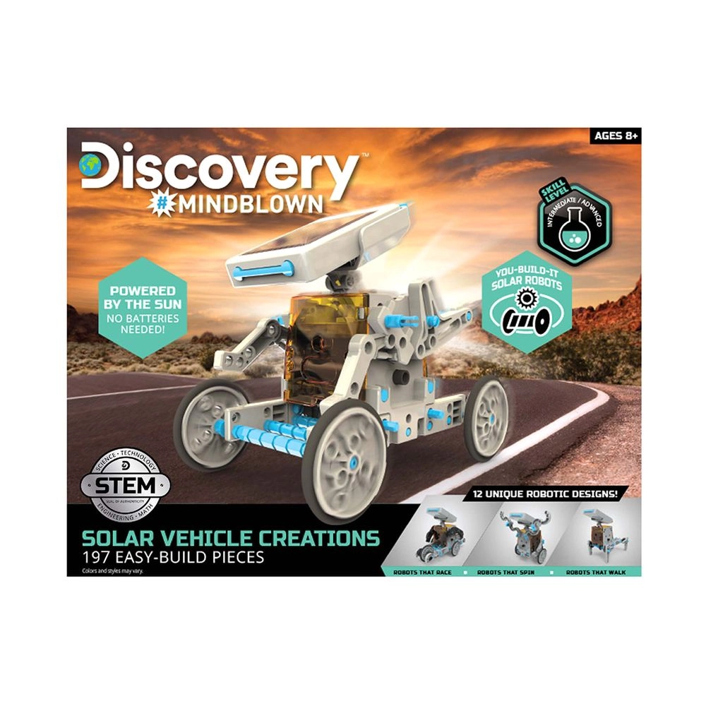 Discovery Paper Solar Robot Creation Kit Engineering - 8 years+ 190 pieces