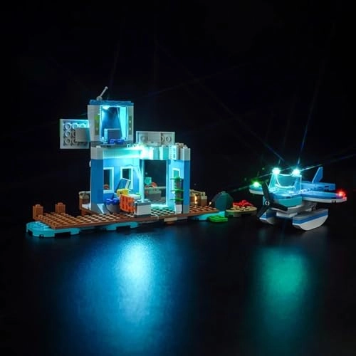 LED Light kit for LEGO 77051 Air Travel Model - Polyethylene (PE)