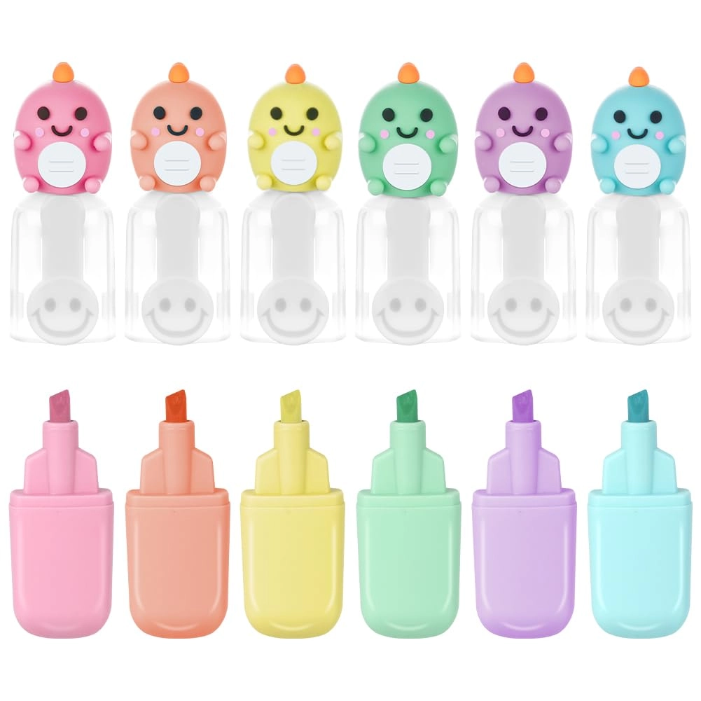 ayesy Highlighter - Pink Blue Purple Yellow Orange Green Chisel