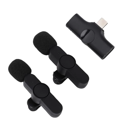 Wireless Lavalier Microphone - 2 2.4GHz