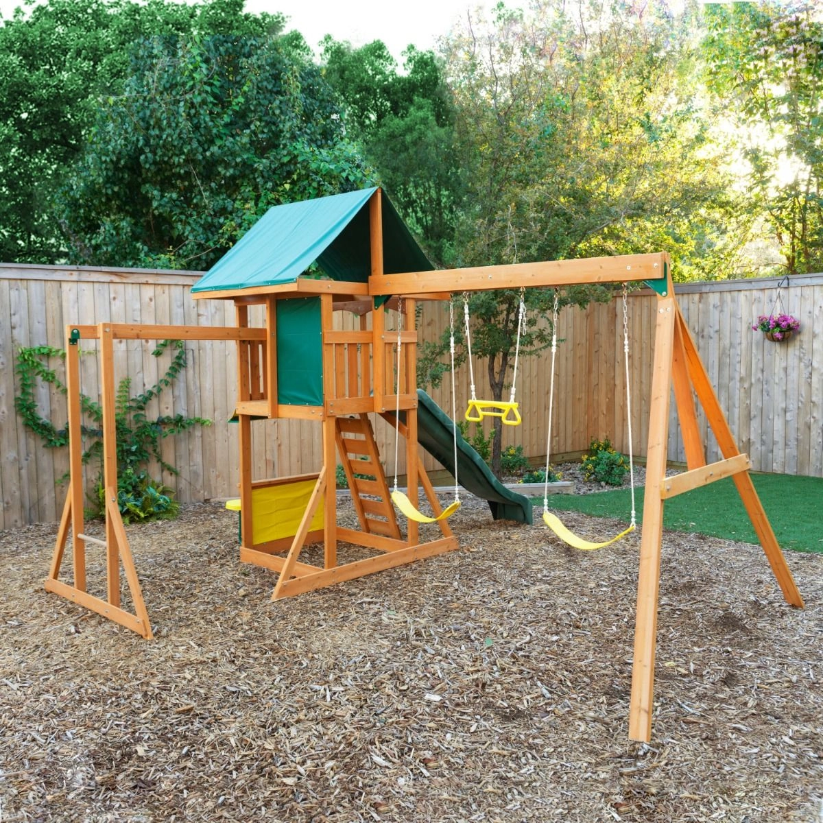 Brightside - Wooden Swing Set 3-10 Years