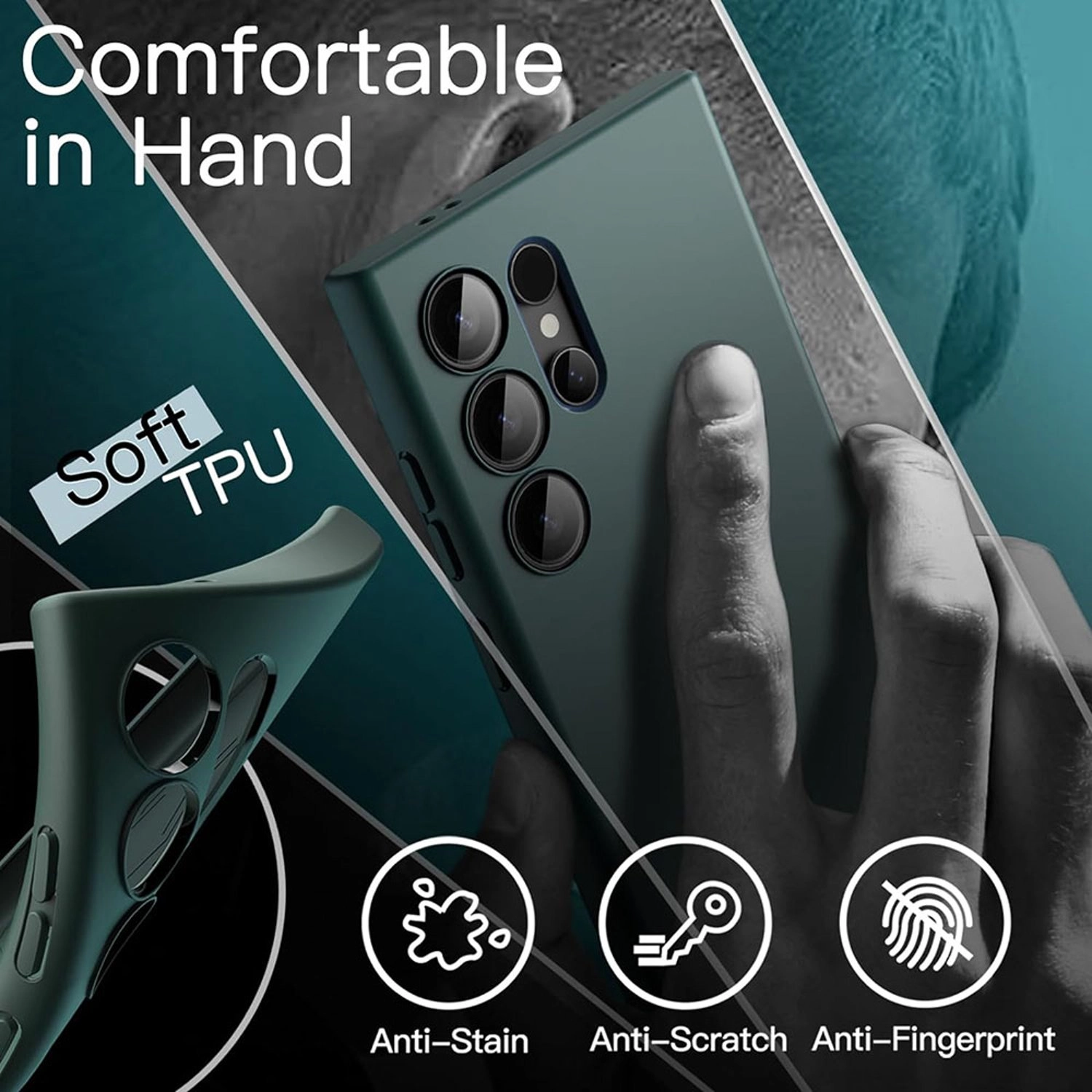 Silicone Case for Samsung Galaxy S24 Plus - Liquid silicone