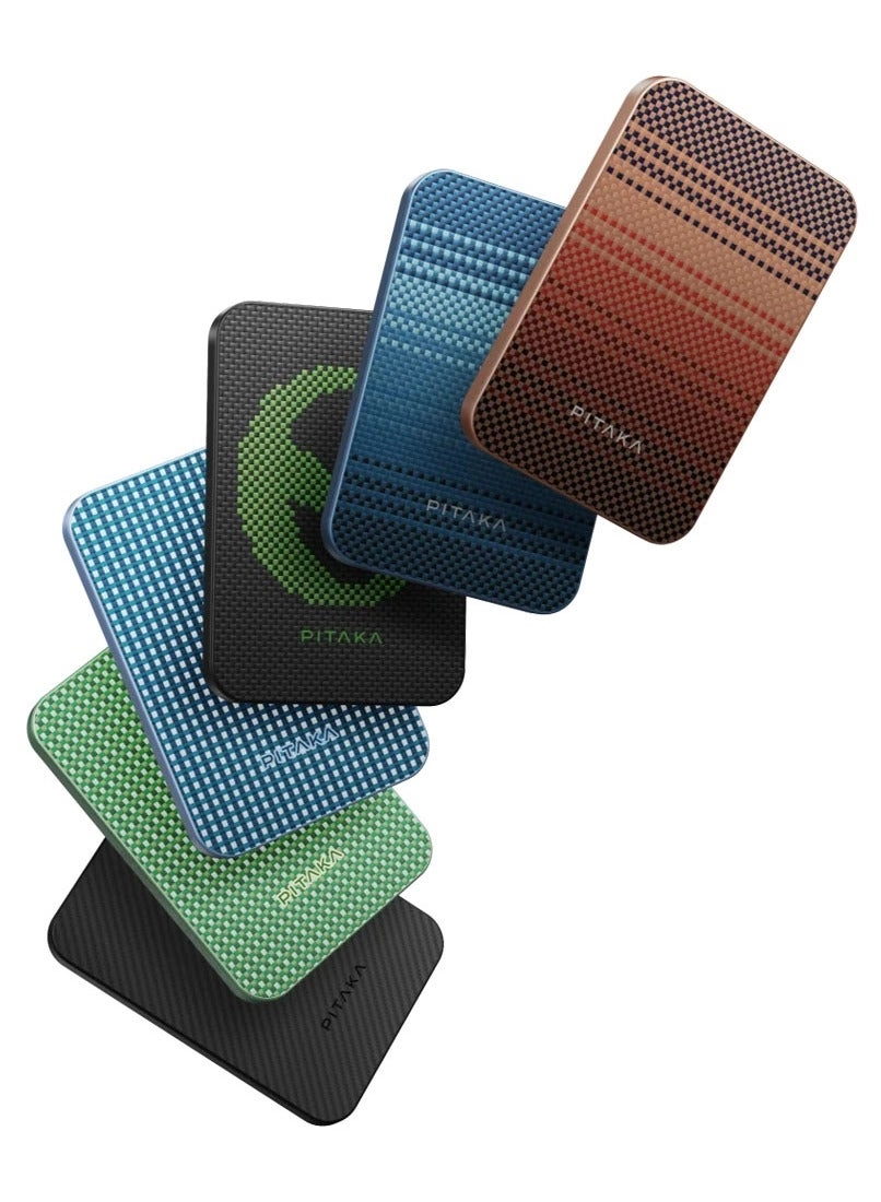 Aramid Fiber Magnetic Power Bank - 5000 Watt-hour 15W Qi2 Certified