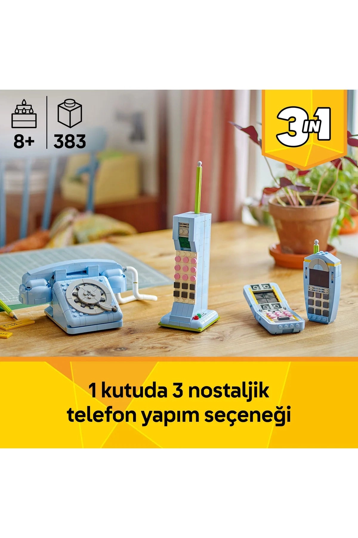 Creator 3in1 Retro Telephone (31174) - 3in1 Retro-style Models