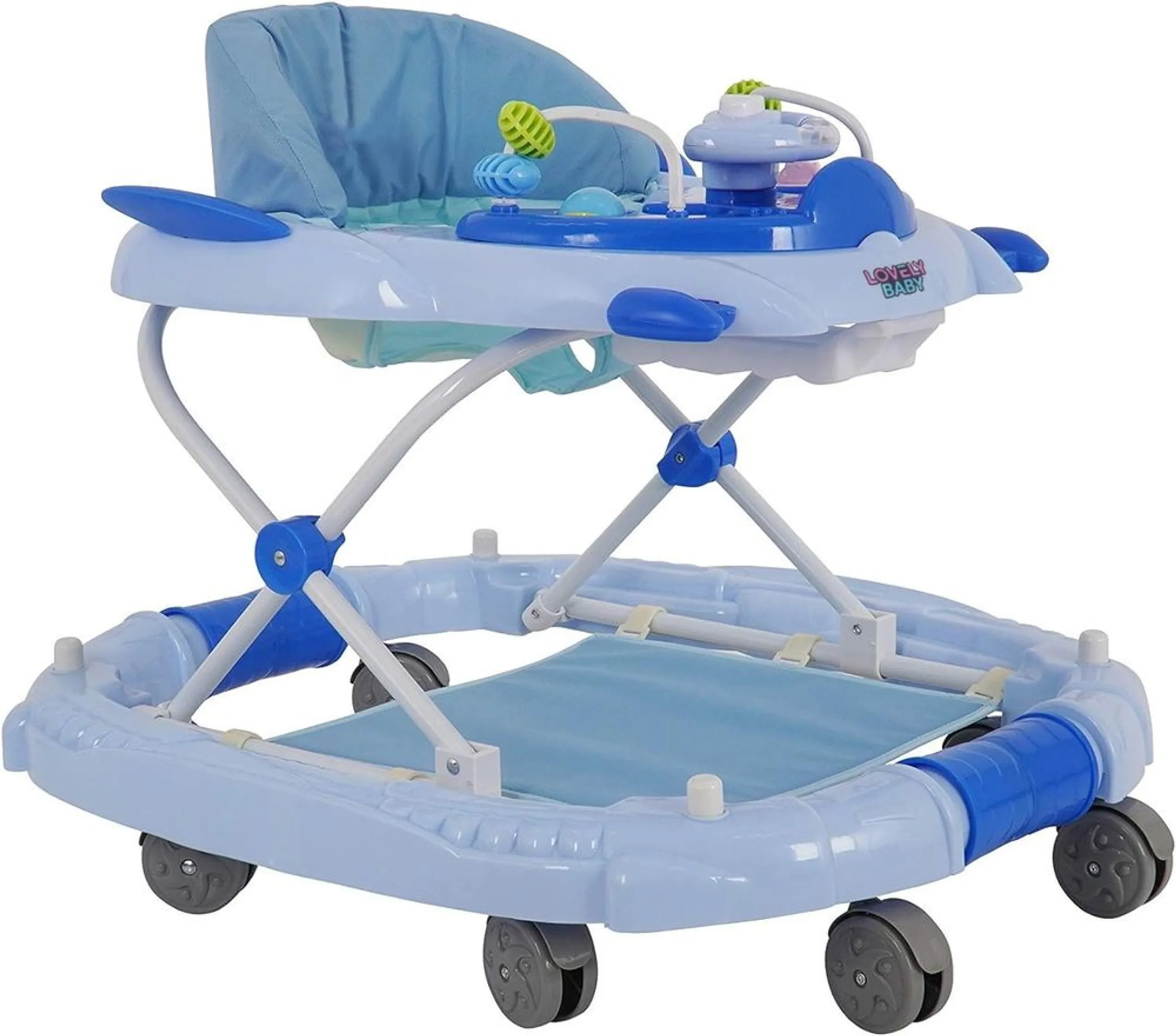 Cosmic Baby Walker - Foldable High back padded seat