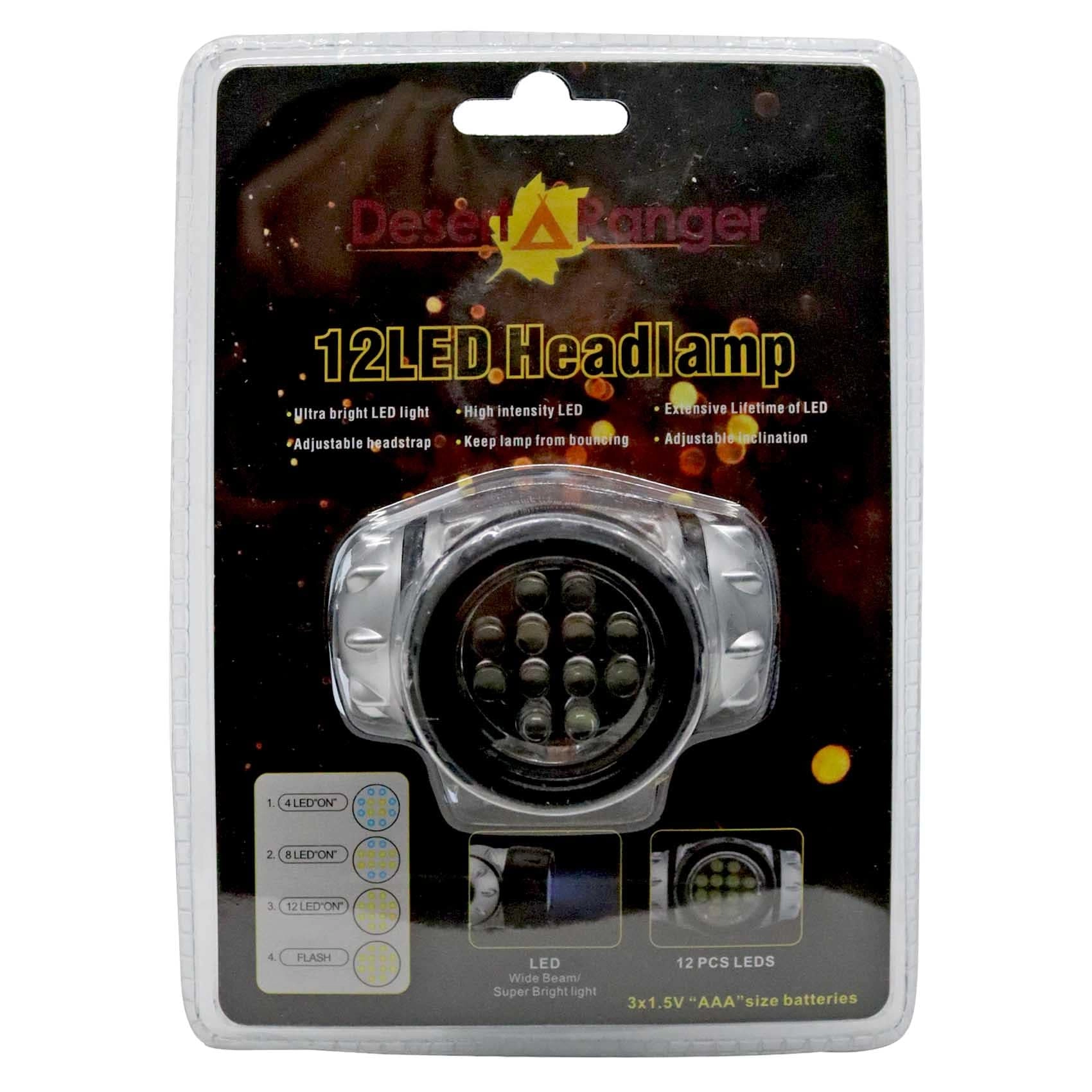 Carrefour Desert Ranger Headlamp (12lm)