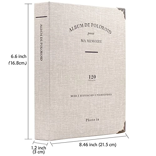 Instax Mini 120 Pockets Plastic Photo Album