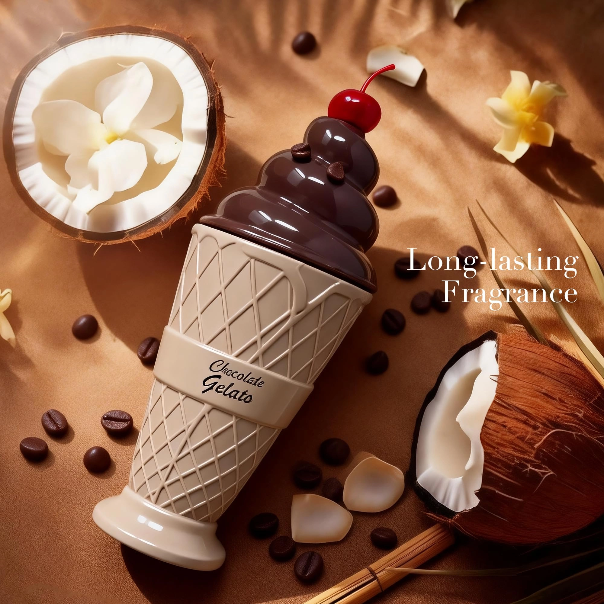 Kiara Mango Punch + Sarah Pink + Chocolate Gelato + Vanilla Bean Gelato - Eau de Parfum 13.6 Fluid Ounces