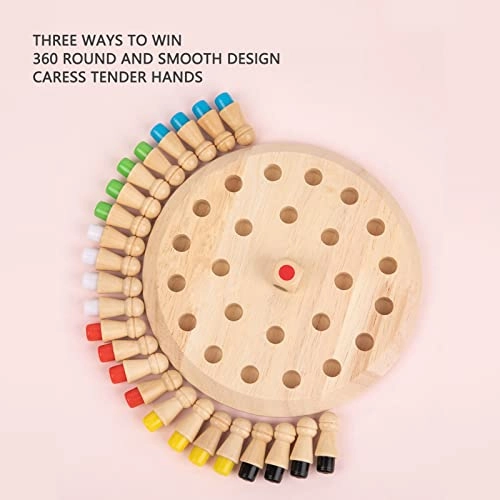 Memory Matchstick Chess Game Puzzle - 3 Years Old + 24 pieces