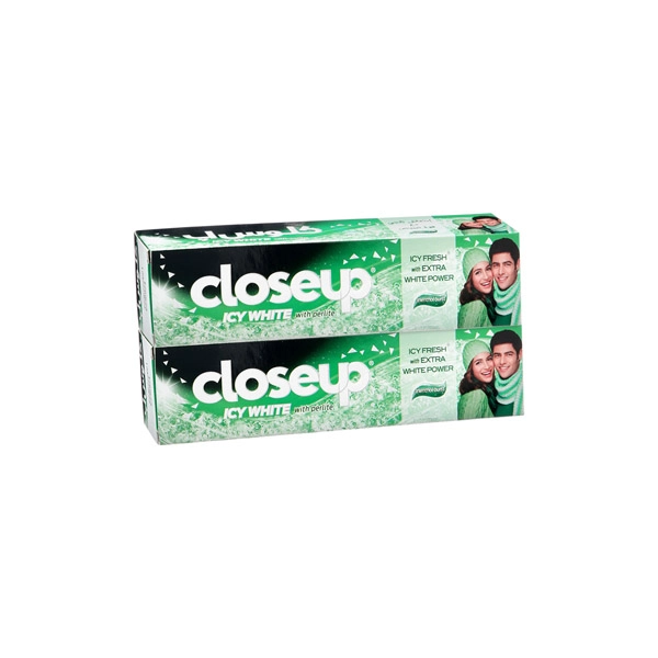 closeup Icy White Mint Toothpaste 2 x 75 ml