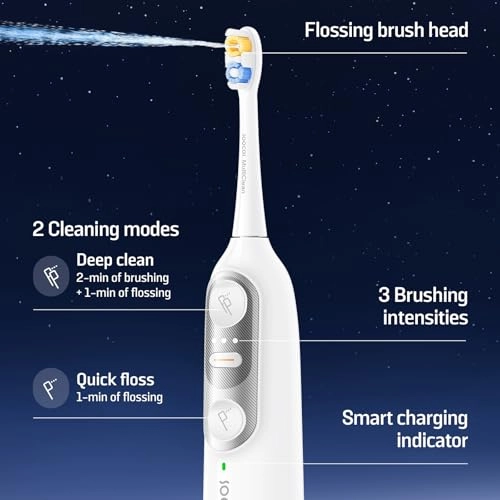 NEOS II - Electric Toothbrush Water Flosser Dark Violet Set
