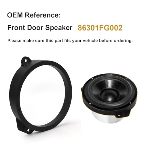 Front Door Speaker Adapter - 165mm