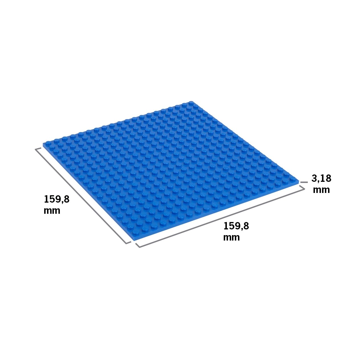 Classic Baseplate - 4 pcs