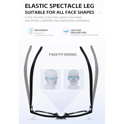 AI Smart Glasses - BT5.4 Dual Type-C Charging