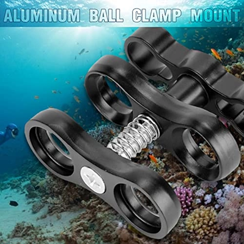 Mini Ball Clip - Aluminum Alloy 360 Rotation