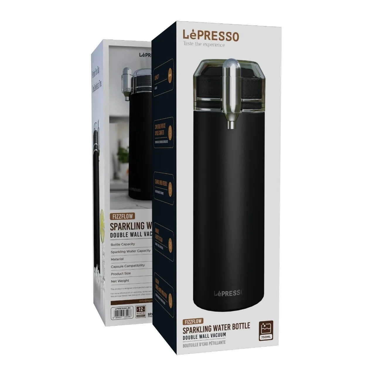 Sparkling Water Bottle - 750mL