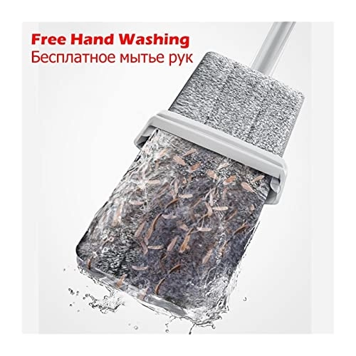 Handheld Steam Mop - White 4pcs Rag M