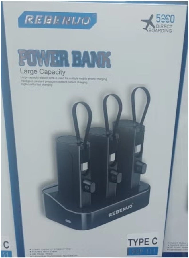 Portable Power Bank Station - 15000 mAh