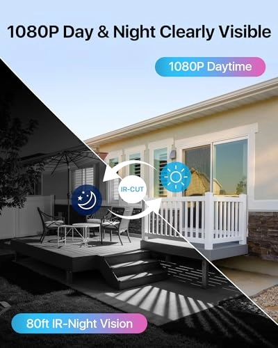 8CH 5MP 3K Lite - 4 Cameras