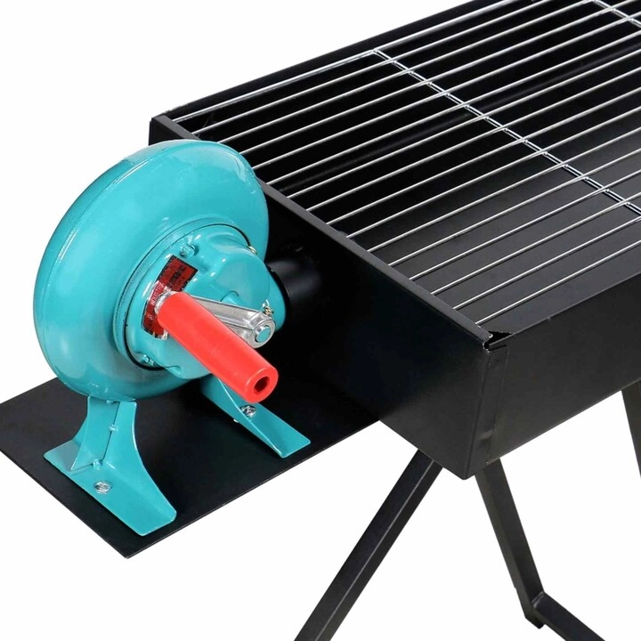 Furnace Barbeque Grill With Blower