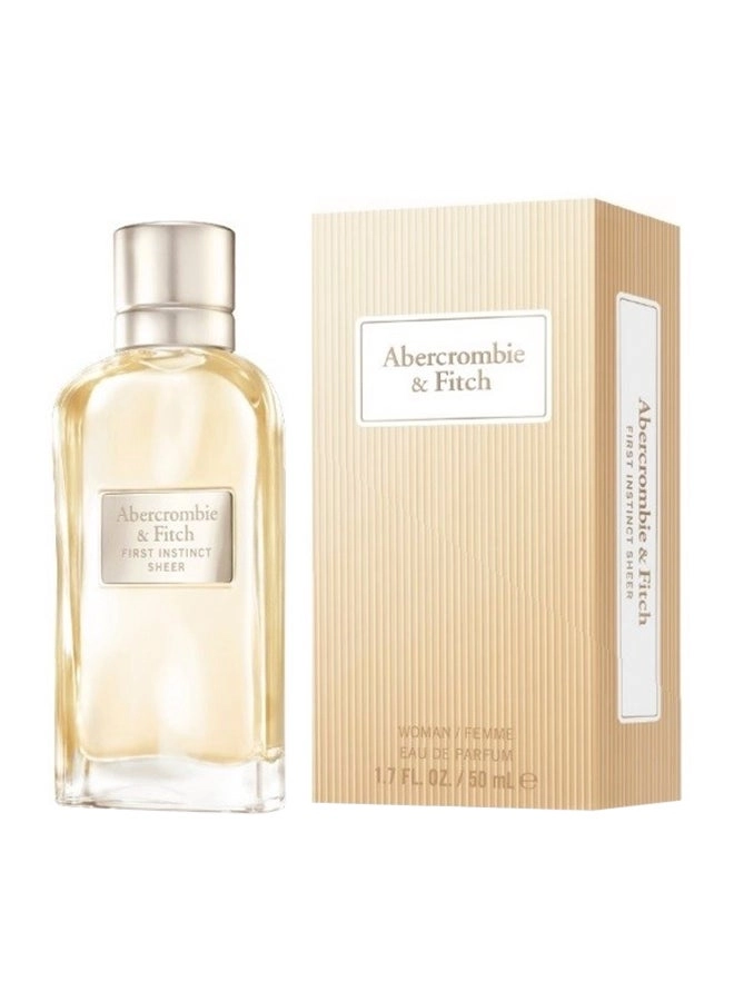 Abercrombie and Fitch First Instinct Sheer Eau de Parfum 50ml