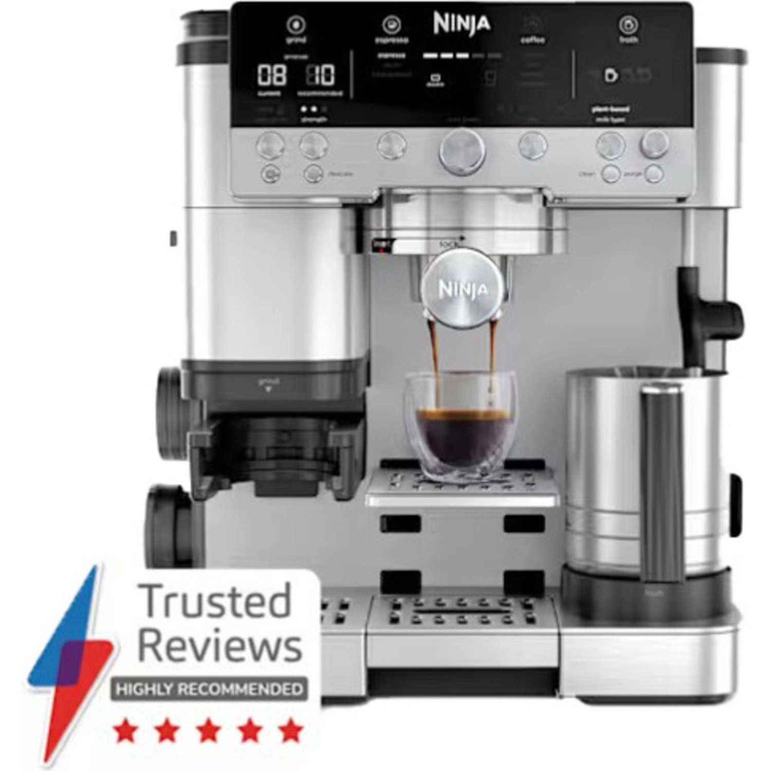 Luxe Premier - 3-in-1 integrated grinder frother