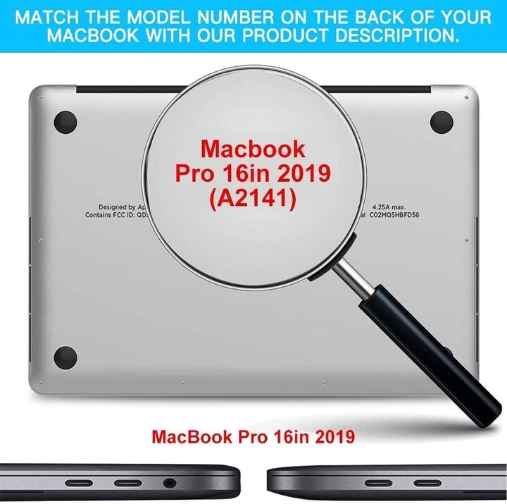 Hard Shell Case Cover for MacBook Pro 16-Inch