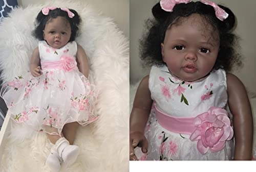 Reborn Baby Doll - 28 inch 70cm Blonde Hair Ages 8+