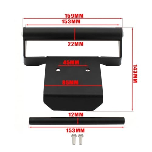 Navigation Bracket Holder - CFMOTO 450MT 2024 2025 2026 12mm+22mm
