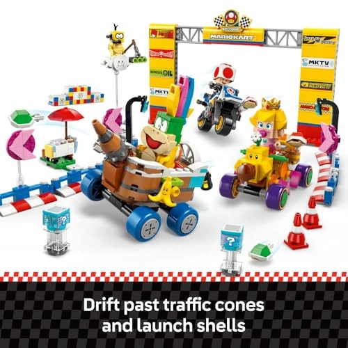 Super Mario Mario Kart Baby Peach & Grand Prix Set (72036)