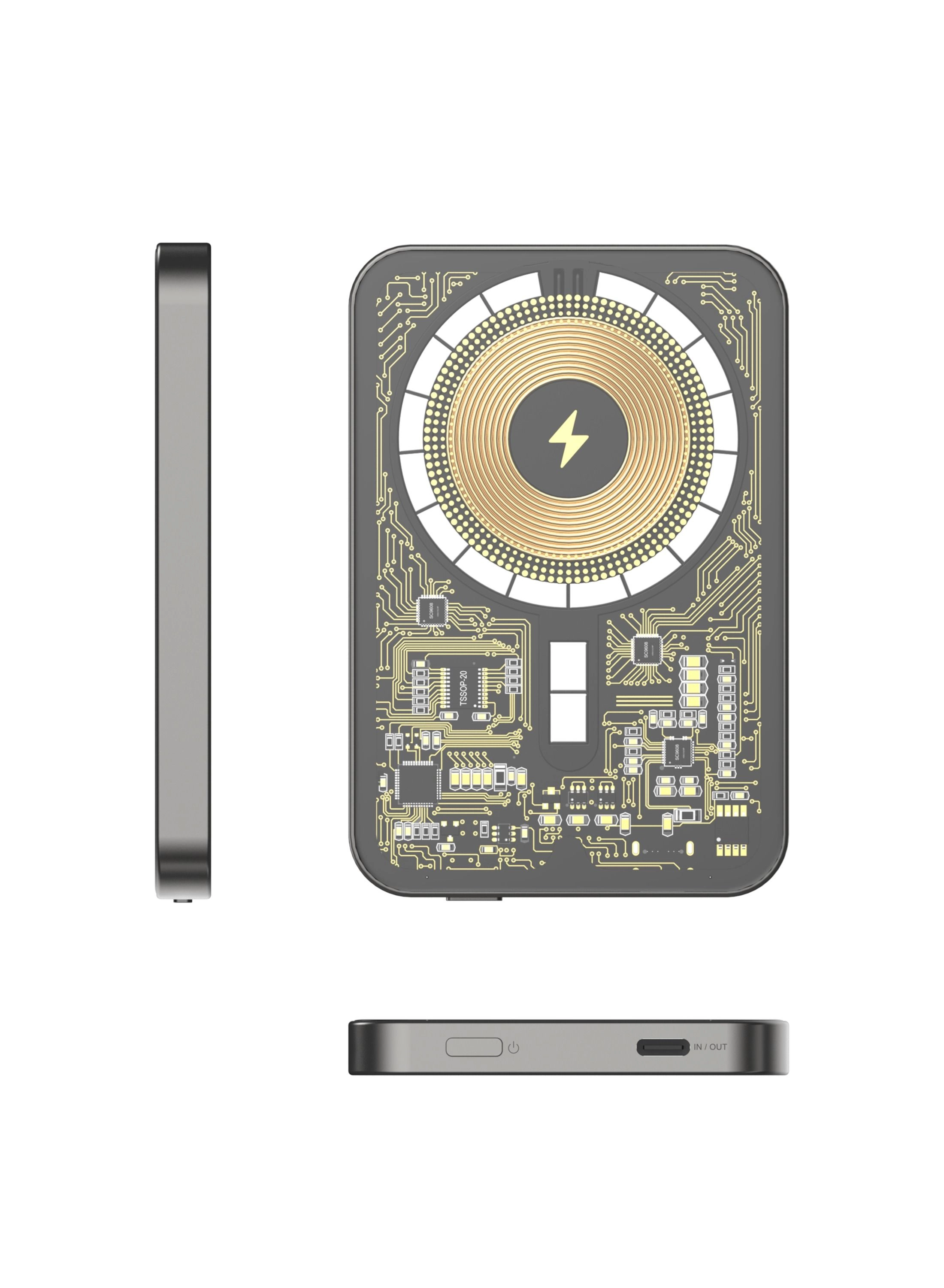 Core Pod Lucid - 5000mAh 15 Watt Wireless