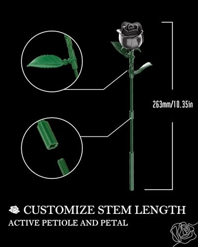 Gothic Black Rose Bouquet